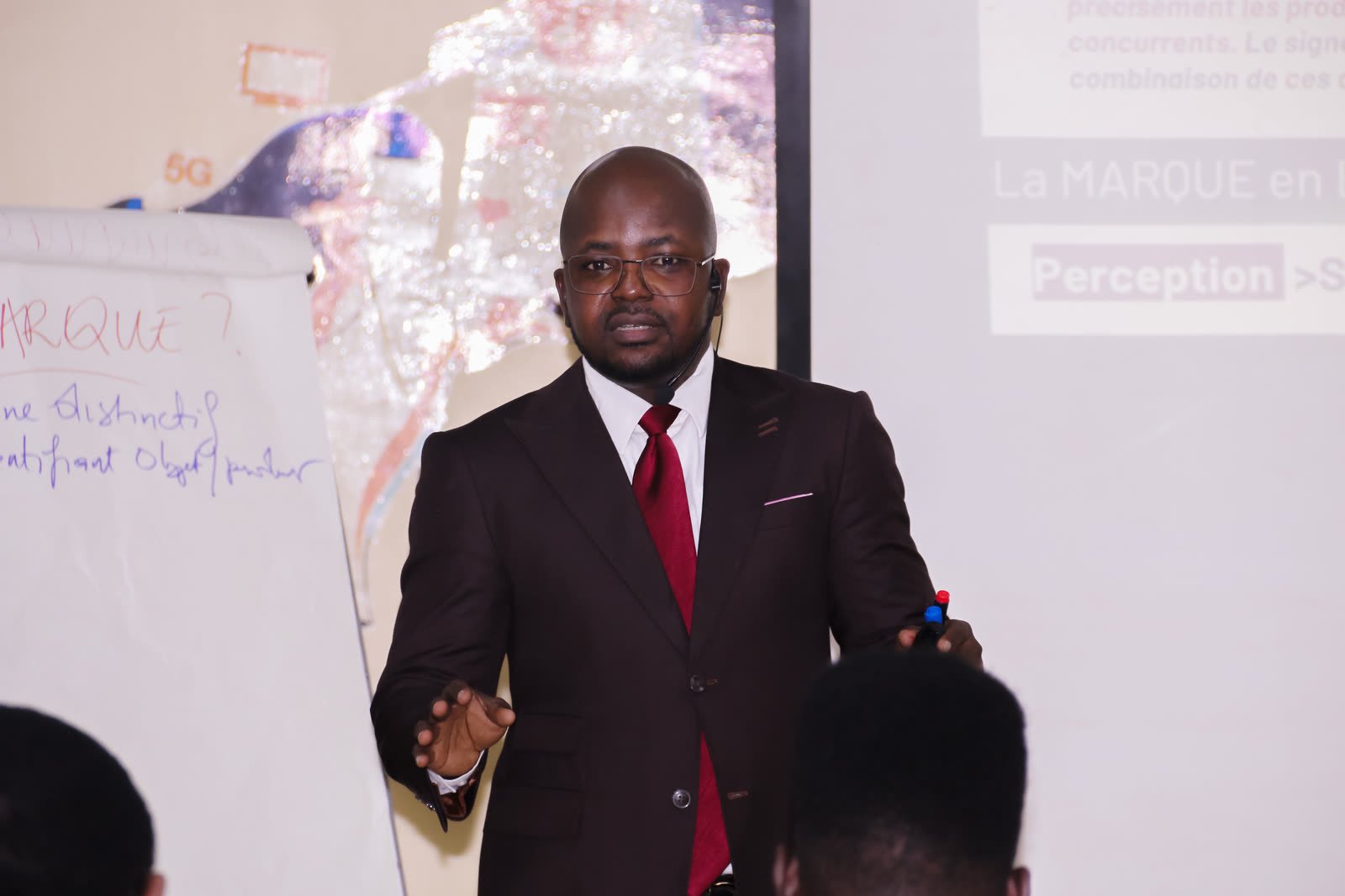 Jean Cyrille Bado en conférence